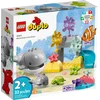 Image de LEGO 10972 DUPLO Animaux sauvages de l'océan Set avec animaux marins et tapis de jeu