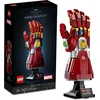 Image de LEGO Marvel Iron Man Nano Glove, modèle Iron Man constructible avec briques Infinity lumineuses, inspiré de "Avengers : Endgame", objet de collection pour adultes 76223
