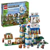 Image de LEGO 21188 Minecraft Le Village Lama, Jouet de Maison, avec Figurines de Villageois, Illageois, Mouton et Épée en Diamant, Idée Cadeau Anniversaire pour Enfants, Garçons et Filles en occasion ou reconditionné