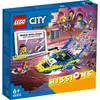 Image de LEGO 60355 City Missions de détective de la police maritime, avec bateau et 4 minifigurines