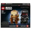 Image de LEGO BrickHeadz 40547 Obi-Wan Kenobi et Dark Vador 260 pièces Noir - Neuf