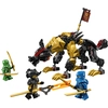 Image de LEGO 71790 NINJAGO Chien de chasse du chasseur de dragons impérial, jouet monstre constructible pour enfants à partir de 6 ans, garçons et filles, figurine de créature fabuleuse posant, 3 minifigures à collectionner