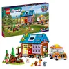 Image de LEGO Friends La Mini Maison Mobile - Jeu Camping en Forêt avec Voiture Jouet pour Enfants et Mini-Poupées des Personnages Leo & Liann - Idée Cadeau pour Garçons et Filles dès 7 Ans 41735 en occasion ou reconditionné