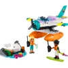 Image de LEGO 41752 Friends Avion de sauvetage en mer, avion-jouet avec figurine de baleine et mini-poupées, cadeau d'anniversaire pour animaux pour filles, garçons et enfants à partir de 6 ans
