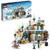 Image de LEGO Friends 41756 Les Vacances au Ski, Set de Mini-Poupées Liann, Aron et Zac et Figurine Animale, Cadeau Noël - Neuf