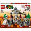 Image de LEGO 71423 Super Mario Bataille de la forteresse d'Os-Bowser - Set d'extension, jouet avec 5 personnages : Knochen-Bowser, un Glutsauger, un Knochen-Piranha, un Knochen-Gumba et un Toad violet