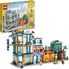 Image de LEGO Creator 3-en-1 31141 : La Grand-Rue avec 4 Bâtiments et Minifigurines - Neuf