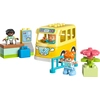 Image de LEGO 10988 DUPLO Bus ride, jouet éducatif pour les enfants d'âge préscolaire, aide à développer les compétences sociales des enfants, blocs pour les enfants de 2 ans et plus, garçons et filles