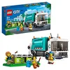 Image de LEGO 60386 City Le Camion de Recyclage, Jouet pour Un Mode de Vie Durable, Camion-Poubelle avec 3 Bacs de Triage, Jeu Éducatif, Idée Cadeau Enfants 5 Ans en occasion ou reconditionné