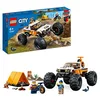 Image de LEGO 60387 City Les Aventures du 4x4 Tout-Terrain, Set de Camping, Jouet Monster Truck avec Suspension et VTT, Jeu de Voiture pour Enfants Dès 6 Ans en occasion ou reconditionné