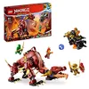 Image de LEGO 71793 Ninjago Le Dragon de Lave Transformable de Heatwave, Jouet de Construction Ninja avec Figurine de Créature Mythique, Plus Minifigurines Kai et Lloyd, Idée Cadeau en occasion ou reconditionné