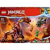 Image de LEGO 71793 NINJAGO Dragon de lave se transformant en une vague de feu, série Dragons Rising avec figurine de créature mythique et minifigures Kai et Lloyd, jouet, cadeau pour enfants