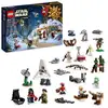 Image de LEGO Star Wars 75366 Le Calendrier de l'Avent 2023, avec 24 Cadeaux de Nöel dont 9 Personnages, 10 Jouets de Véhicules - Neuf