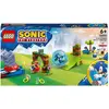Image de LEGO 76990 Sonic the Hedgehog Sonics Ball Challenge Set, jeu de construction avec 3 personnages dont une figurine Moto Bug Badnik, jouet pour enfants, garçons et filles de 6 ans et plus