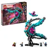 Image de LEGO 76255 Marvel Le Nouveau Vaisseau des Gardiens Volume 3, Jouet Navette Spatial des Gardiens de la Galaxie avec Minifigurines Mantis, Drax & Star-Lord, Cadeau Super-Héros en occasion ou reconditionné