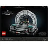 Image de LEGO Star Wars Diorama : Salle du trône de l'empereur, 40ème anniversaire de 'Star Wars : Le retour du Jedi', duel au sabre laser, set de collection adulte, idée cadeau, 75352