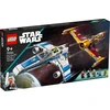 Image de LEGO 75364 Star Wars New Republic E-Wing vs. Shin Hatis Starfighter, set de la série Ahsoka avec 2 véhicules jouets, figurine de droïde, 4 minifigures et 2 sabres laser