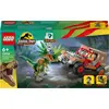 Image de LEGO 76958 Jurassic Park Embuscade du Dilophosaurus, Set de jouets dinosaures avec figurine et jeep pour les enfants de 6 ans et plus
