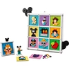 Image de LEGO 43221 | Disney 100 ans d'icônes de dessins animés Disney, kit de bricolage et set DIY comme art mural et accessoires de chambre à coucher, avec Mickey Mouse et Cie.