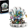 Image de LEGO Disney Princess Disney Royal Little Mermaid Shell, 2023 L'ensemble du film La Petite Sirène ; Ariel, Ursula, Sebastian et Flora figures, idée cadeau pour femmes, hommes, 43225