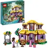 Image de LEGO 43231 Disney Wish Set Ashas House, maison de poupées ouvrante du film Wish avec mini-poupées Asha, Sakina et Sabino et figurine star, cadeau de Noël pour enfants, filles et garçons