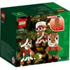 Image de LEGO 40642 Les décorations pain d'épices   Set de 190 pièces avec 3 bonshommes à construire et personnaliser, dès 6 ans - Neuf