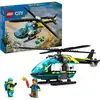 Image de Hélicoptère d'Urgence LEGO City 60405 - Aventure de Secours à Partir de 6 Ans - Neuf