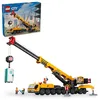 Image de LEGO City La Grue de Chantier Mobile Jaune - Set de Construction - Cadeau Créatif pour Garçons et Filles dès 9 Ans - Flèche Télescopique et 4 Minifigurines d’Ouvriers pour Le Jeu de Rôle 60409 en occasion ou reconditionné