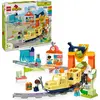 Image de LEGO® DUPLO Town 10428 Le grand train communautaire interactif