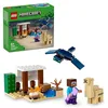 Image de LEGO Minecraft L’Expédition de Steve dans Le Désert - Jouet Maison avec 3 Figurines Dont Steve - Table de Fabrication & Hache Enchantée - Cadeau pour Gamer, Garçon ou Fille dès 6 Ans 21251 en occasion ou reconditionné