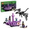 Image de LEGO Minecraft Le Dragon et Le Navire de l’Ender - Jouet de Construction avec Bateau, Dragon & 3 Figurines Dont Un Enderman - Décoration - Cadeau pour Gamer, Garçon ou Fille dès 8 Ans 21264 en occasion ou reconditionné