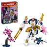 Image de LEGO Ninjago Le Robot Élémentaire de la Technologie de Sora, Jouet de Construction pour Enfants avec Minifigurine Sora, Cadeau Ninja pour Garçons et Filles Dès 7 Ans 71807 en occasion ou reconditionné