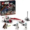 Image de Set de construction LEGO Star Wars : L'évasion en Speeder BARC avec Grogu - Neuf