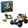 Image de LEGO City Le Tout-Terrain de l’Explorateur de la Jungle et Le Panda Roux - Véhicule pour Enfants dès 6 Ans - Cadeau Garçons et Filles - Jeep Tout-Terrain - Minifigurine d’Aventurier et Animal 60424 en occasion ou reconditionné