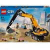 Image de Pelleteuse de chantier jaune LEGO City 60420 - Jouet éducatif pour enfants - Neuf