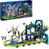 Image de LEGO City montagnes russes avec robot-Mech, parc d'attractions jouet, set de jeu pour garçons et filles à partir de 8 ans, cadeau pour enfants créatifs 60421