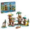 Image de LEGO Friends La Cabane dans l’Arbre de la Base de Loisirs - Set de Plein Air à Construire - 5 Mini-poupées et 5 Animaux - Idée Cadeau pour Enfants dès 8 Ans, Garçons et Filles 42631 en occasion ou reconditionné