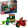 Image de LEGO LEGO® Marvel Super Heroes  76287 Iron Man avec sa moto et Hulk 76287