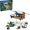 Image de LEGO City Hélicoptère de l'explorateur de la jungle au camp de base 60437