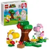 Image de Figurines Yoshi Jaune et Rose LEGO Super Mario - Ensemble de Jeu Amusant - Neuf