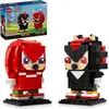 Image de Sonic le Hérisson : Knuckles et Shadow - BrickHeadz LEGO 40672
