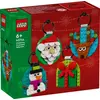 Image de LEGO 40744 Set de Construction Décorations de Noël 4 Ornements 153 Pièces ge 6+