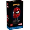Image de LEGO Marvel Spider-Mans Mask, buste de super-héros à construire, modèle réduit pour adultes, cadeau pour papa, maman et fans, modèle de décoration à collectionner et à exposer 76285