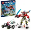 Image de DREAMZzz 71497 Robot-tigre de Cooper et bolide de Zero - Jouet de construction 3-en-1 - Neuf