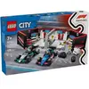 Image de Lego® City Formula 1 60444 -garage De F1® Et Voitures Mercedes Amg Et Alpine - Neuf