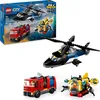 Image de LEGO LEGO® City 60462 Set combiné avec hélicoptère, camion de pompiers et sous-marin 60462