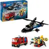 Image de Lego® City 60462 - Helicoptere Camion De Pompiers Et Sous-marin Modulable - Neuf