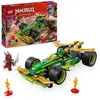 Image de LEGO NINJAGO 71828 Voiture de course à rappel Lloyd 181 pièces Vert avec 2 minifigures - Neuf