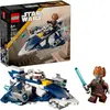 Image de Lego Star Wars 75400 Microfighter Jedi Starfighter de Plo Koon, Vaisseau Spatial Jouet Avec 2 Fusils À Tenons Et Minifigurine, Cadeau Dès 6 Ans