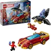 Image de La voiture d'Iron Man et Black Panther vs Red Hulk